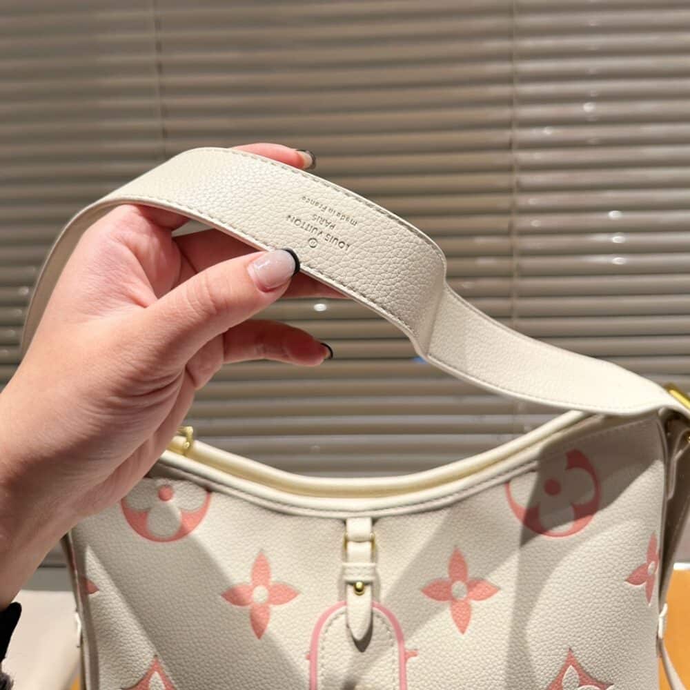 LOUIS VUITTON CARRYALL PM BICOLOUR MONOGRAM EMPREINTE LEATHER 30CM M24141 - Image 6