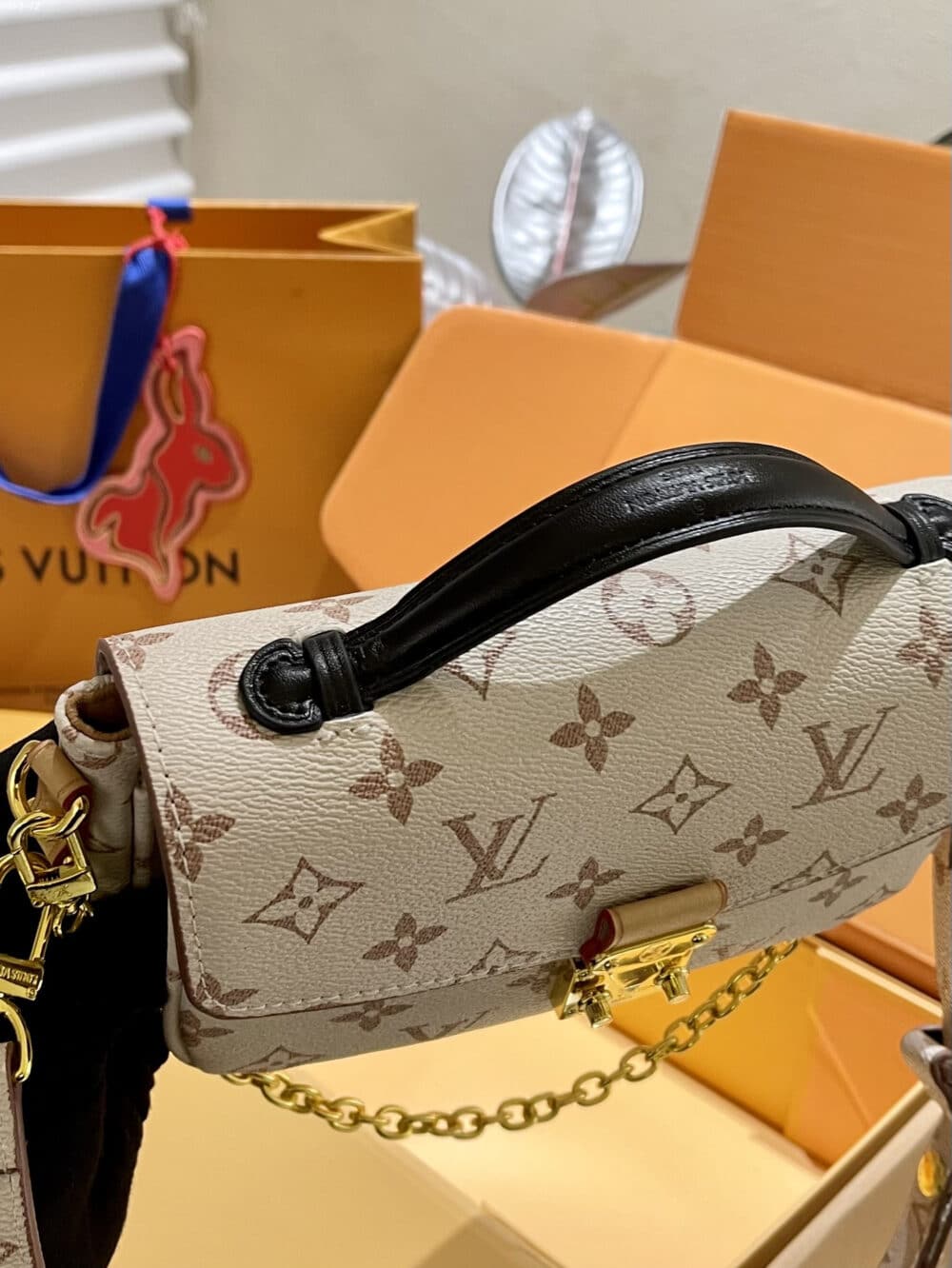 LOUIS VUITTON POCHETTE MÉTIS EAST WEST MONOGRAM CANVAS 21CM M46914 - Image 7