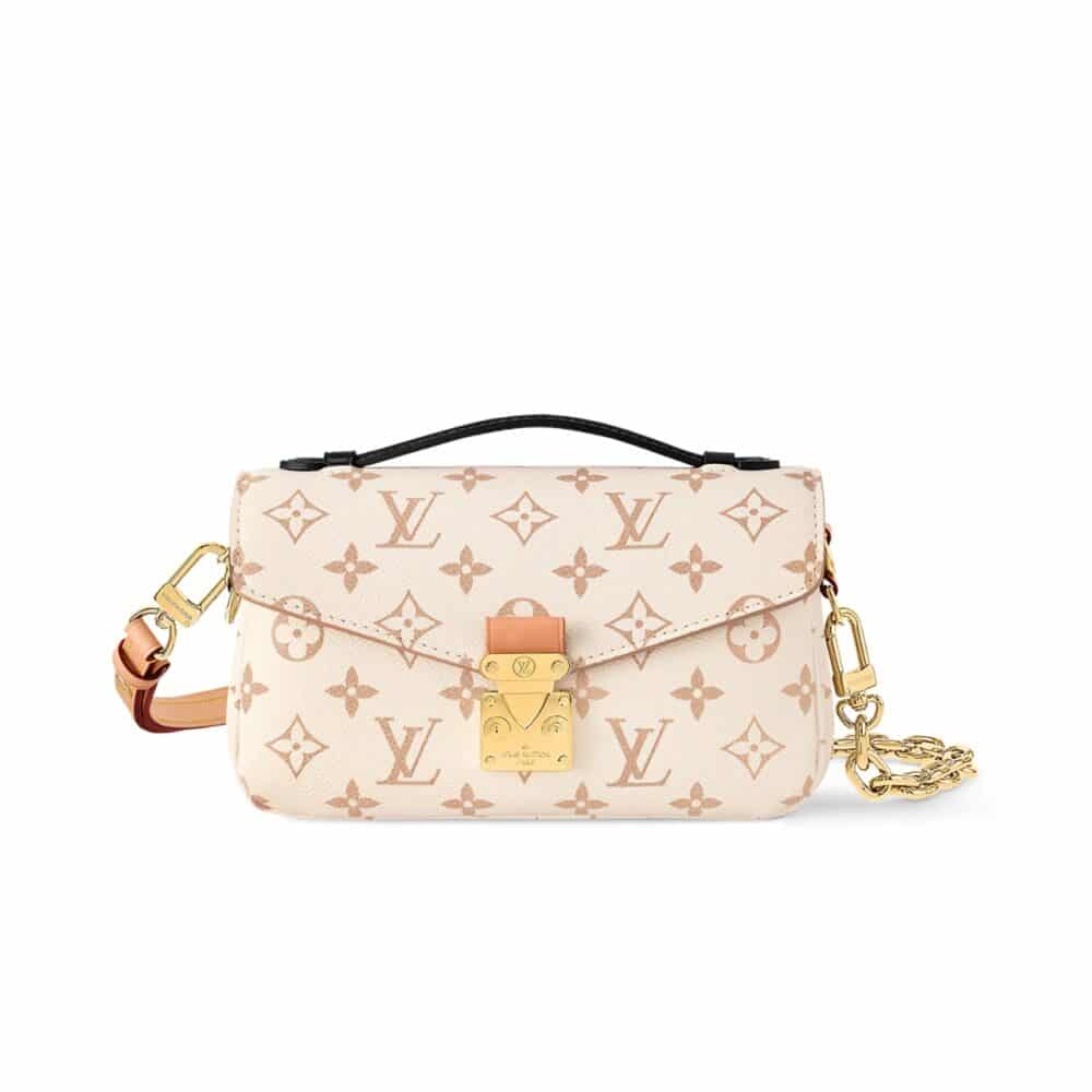 LOUIS VUITTON POCHETTE MÉTIS EAST WEST MONOGRAM CANVAS 21CM M46914