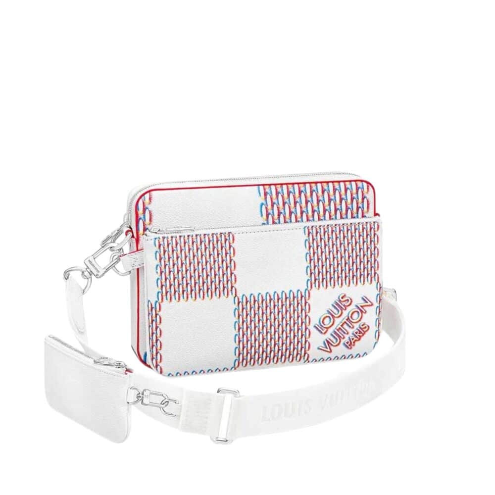 LOUIS VUITTON LV TRIO MESSENGER BAG WHITE 25CM M20665