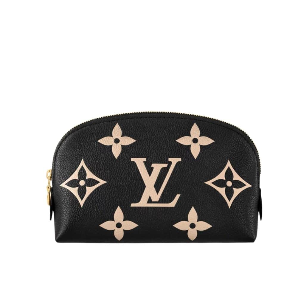 LOUIS VUITTON COSMETIC POUCH PM BLACK 17CM M59086
