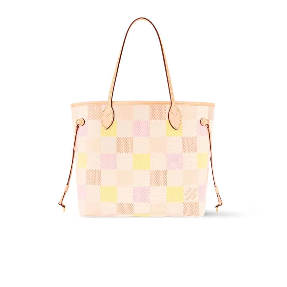 LOUIS VUITTON NEVERFULL MM DAMIER CANVAS PEACH 31CM N40668