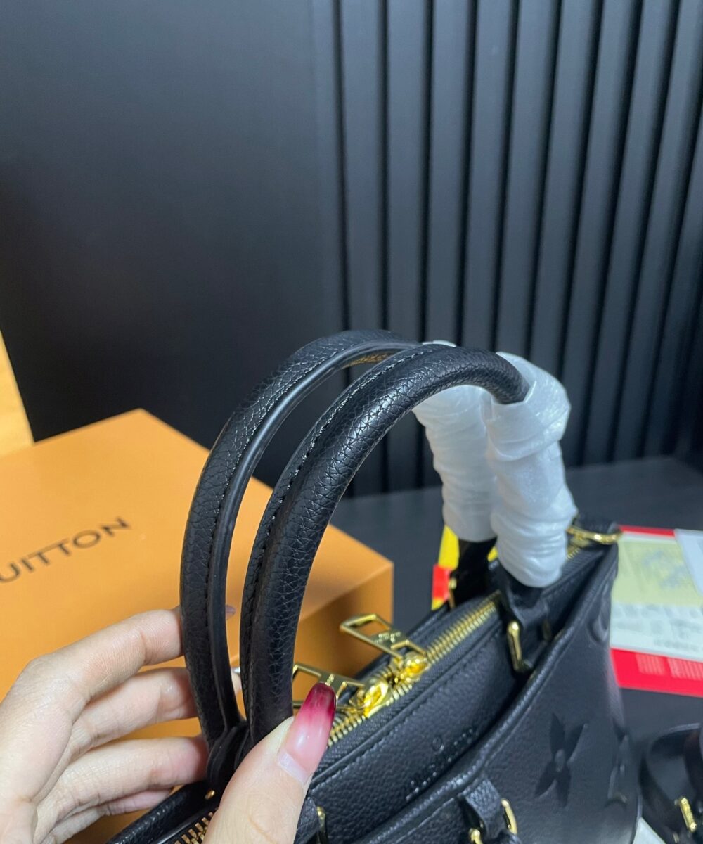 LOUIS VUITTON TRIANON PM MONOGRAM EMPREINTE BLACK 28CM M46488 - Image 3