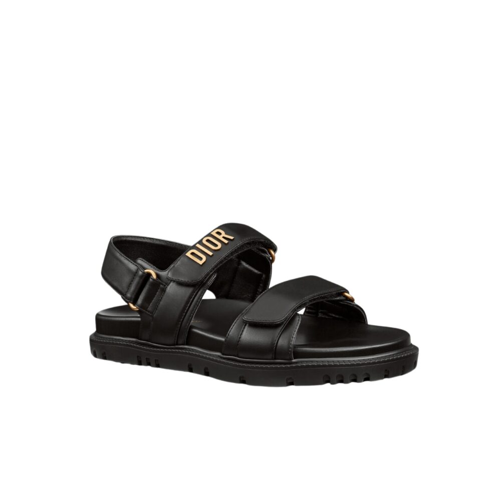 DIOR DIORACT SANDAL BLACK KCQ547LAB S900