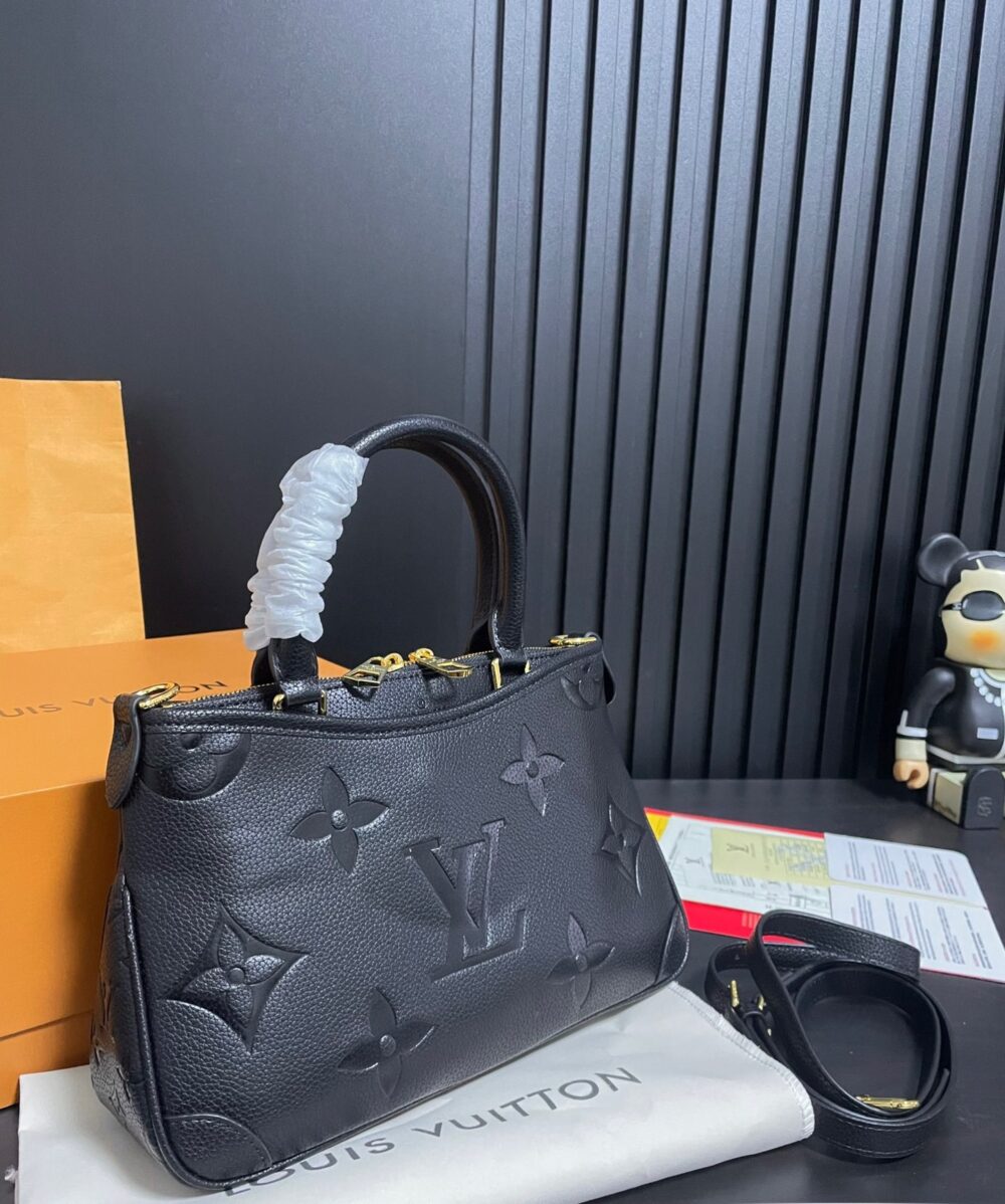 LOUIS VUITTON TRIANON PM MONOGRAM EMPREINTE BLACK 28CM M46488 - Image 7