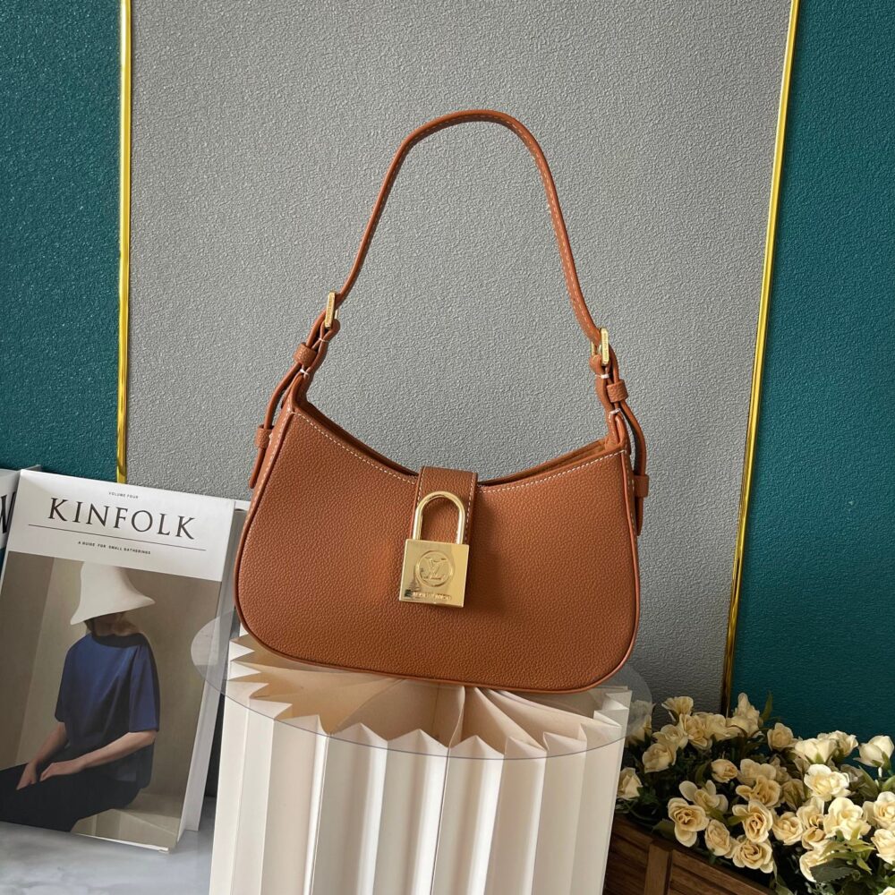 LOUIS VUITTON LOW KEY SHOULDER BAG BROWN 25CM M24885 - Image 5