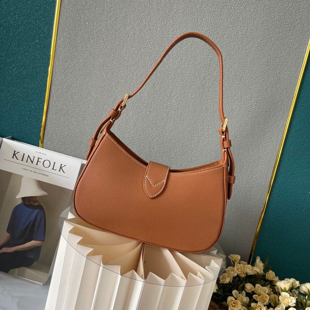 LOUIS VUITTON LOW KEY SHOULDER BAG BROWN 25CM M24885 - Image 8