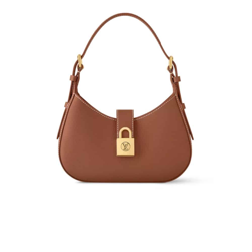 LOUIS VUITTON LOW KEY SHOULDER BAG BROWN 25CM M24885