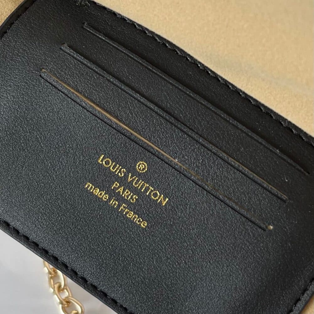 LOUIS VUITTON WALLET ON CHAIN IVY MONOGRAM CANVAS CREAM 23CM M83091 - Image 4