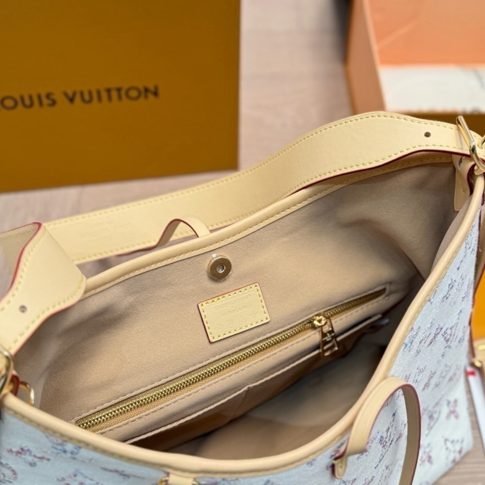 LOUIS VUITTON CARRYALL PM MULTICOLOR BEIGE 29CM M24707 - Image 10