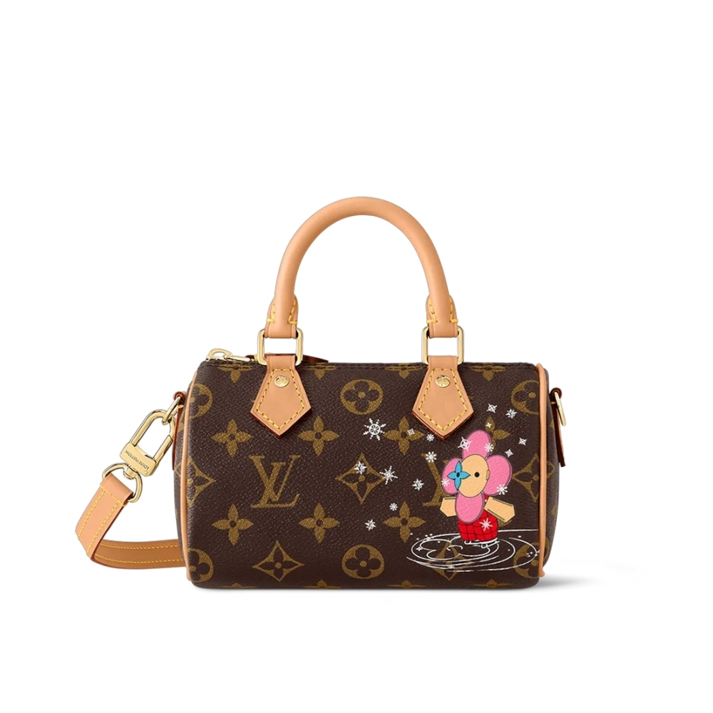 LOUIS VUITTON LV SPEEDY NANO XMAS ANIMATION 16CM M82624