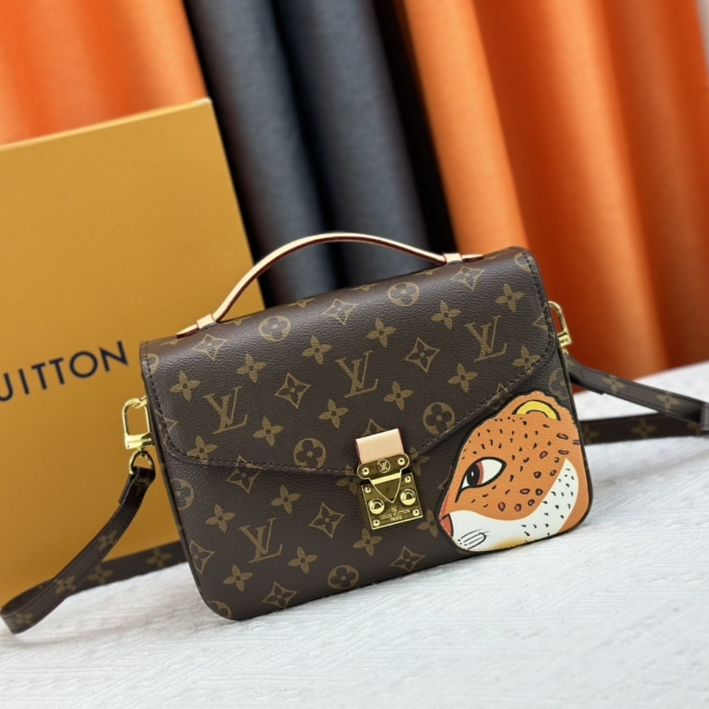 Alternative view of LOUIS VUITTON POCHETTE MÉTIS MONOGRAM COATED CANVAS 25CM M47203