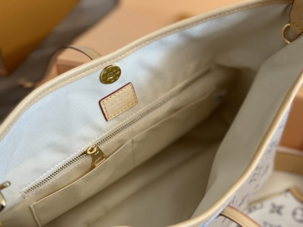 LOUIS VUITTON CARRYALL PM MULTICOLOR BEIGE 29CM M24707 - Image 9