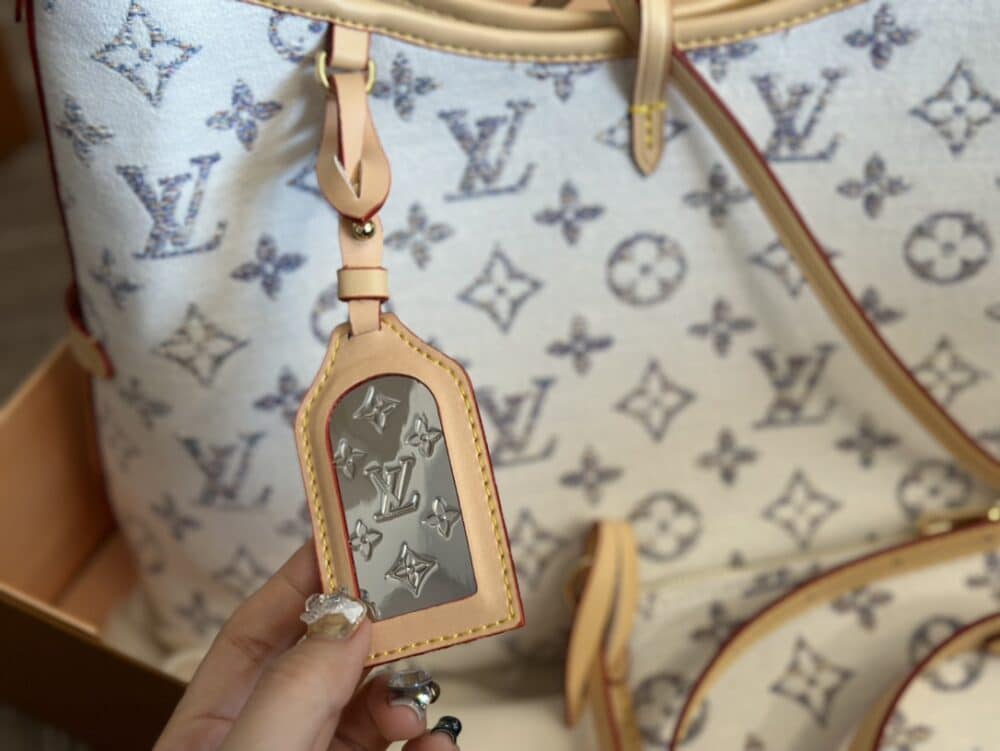 LOUIS VUITTON CARRYALL PM MULTICOLOR BEIGE 29CM M24707 - Image 5