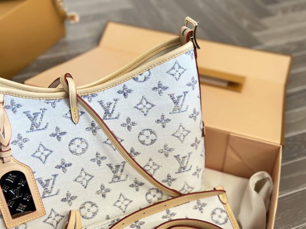 LOUIS VUITTON CARRYALL PM MULTICOLOR BEIGE 29CM M24707 - Image 3