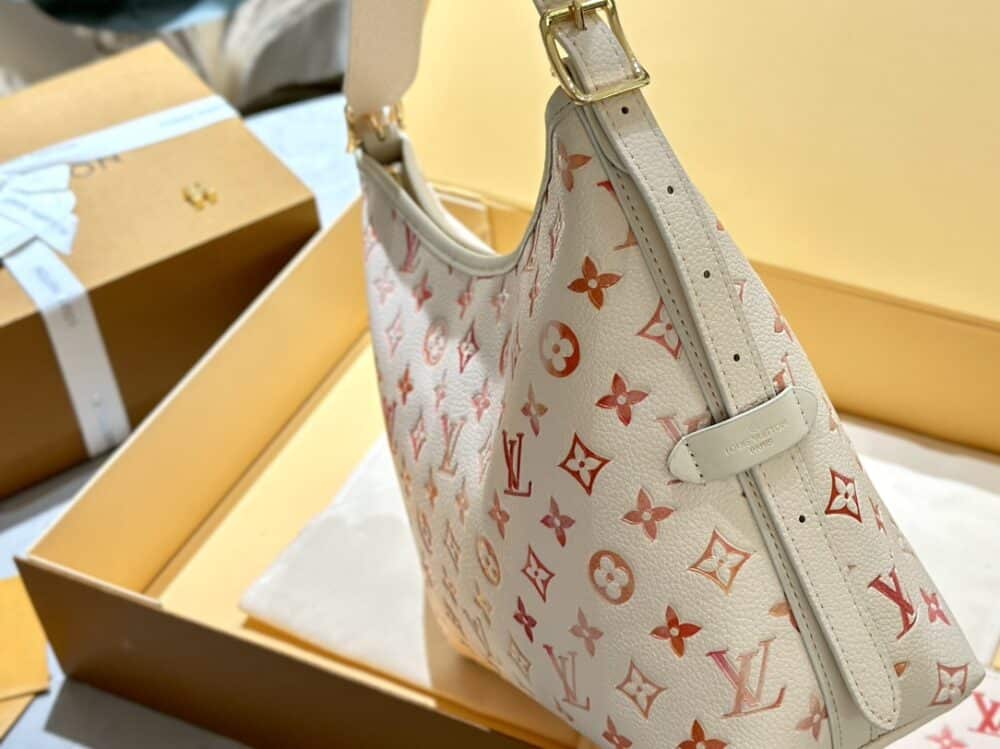 LOUIS VUITTON CARRYALL PM MONOGRAM EMPREINTE SUNRISE AQUARELLE 28CM M24652 - Image 7