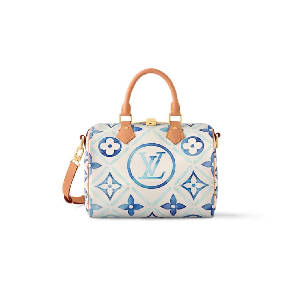 LOUIS VUITTON SPEEDY BANDOULIÈRE 30 OTHER MONOGRAM CANVAS LAGOON 30CM M11264