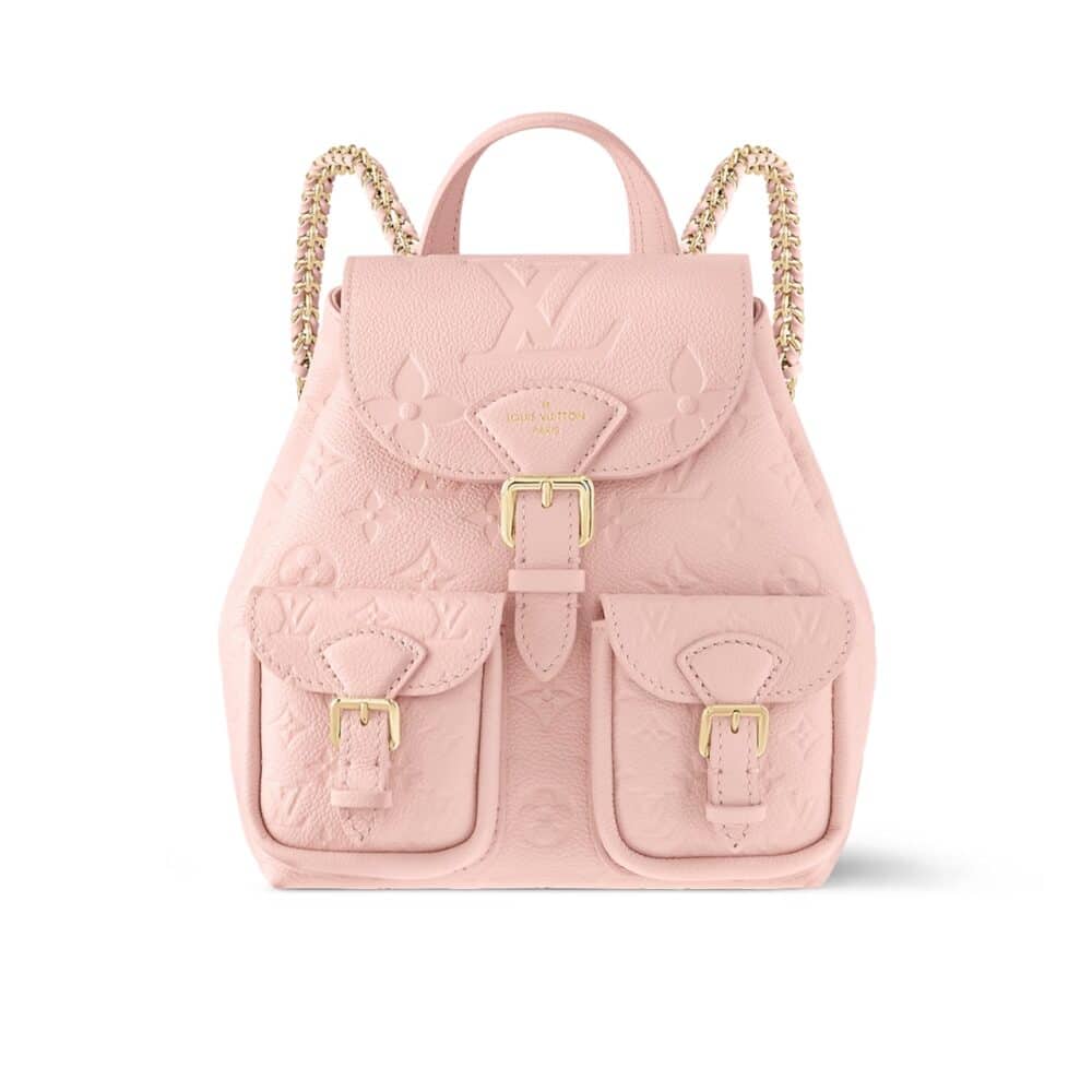 LOUIS VUITTON BACKUP BACKPACK PINK 20CM M47074