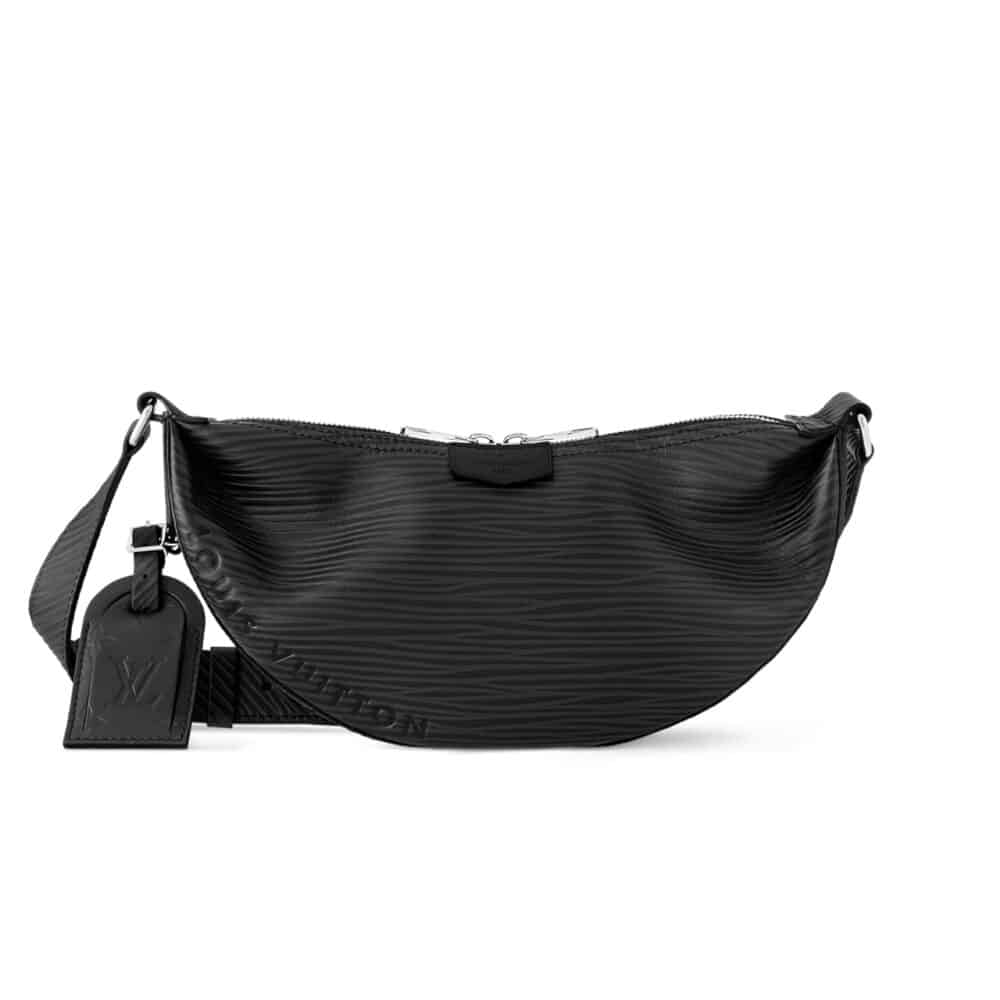LOUIS VUITTON HAMAC BAG EPI LEATHER BLACK 39CM M25225