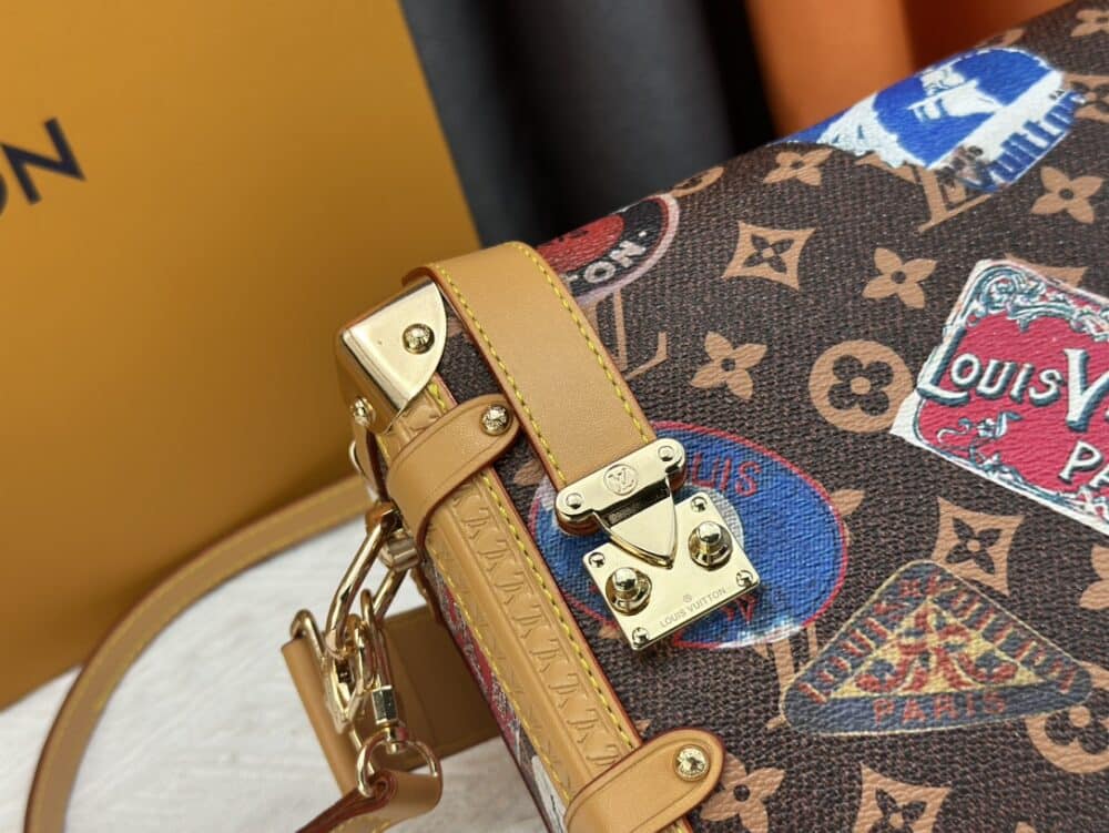 LOUIS VUITTON SIDE TRUNK MM FLIGHT MODE GASTON MONOGRAM 21CM M47085 - Image 10