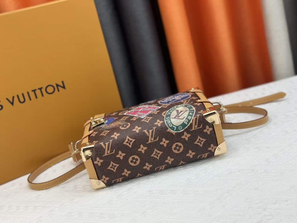 LOUIS VUITTON SIDE TRUNK MM FLIGHT MODE GASTON MONOGRAM 21CM M47085 - Image 6