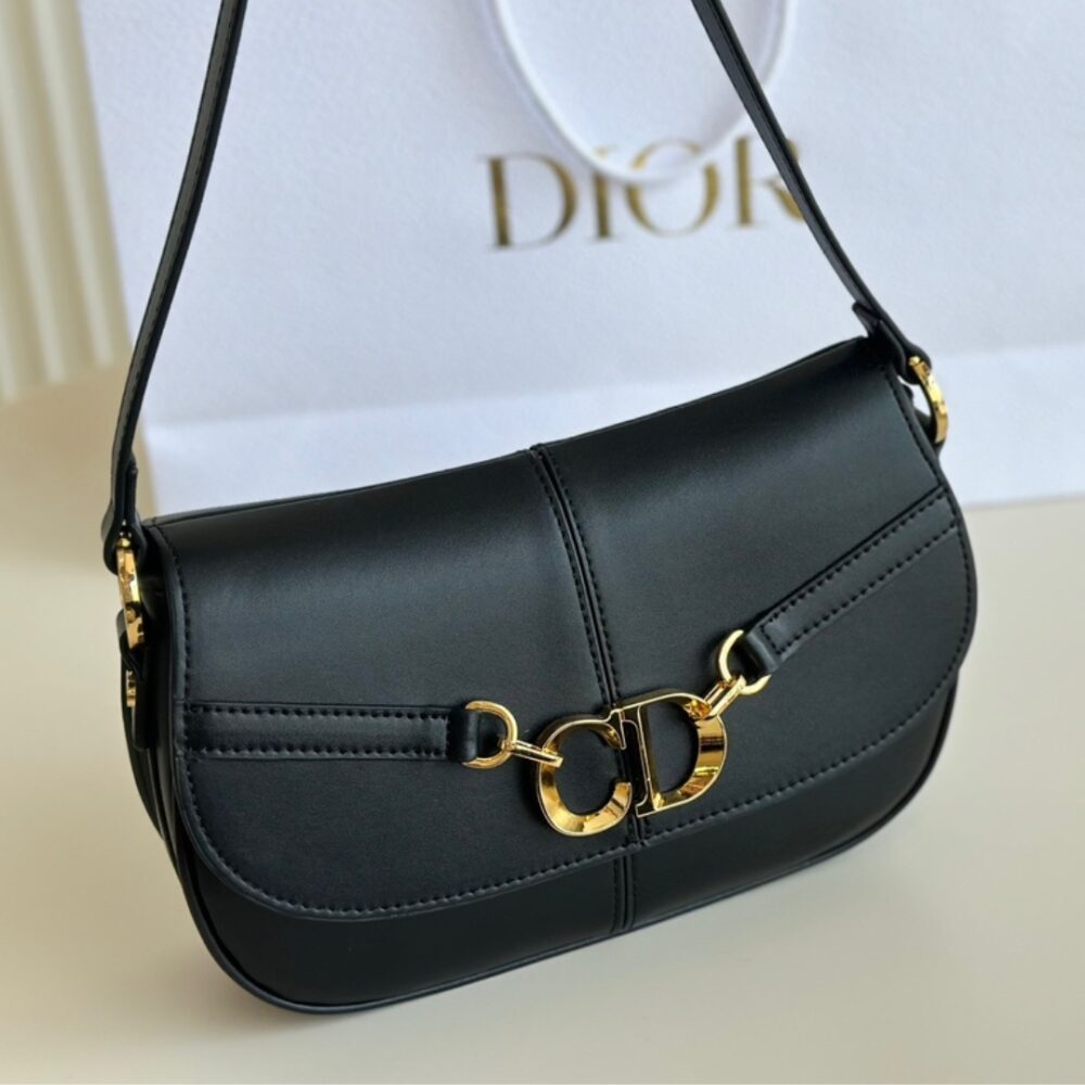 Alternative view of DIOR SMALL CD BESACE BAG CALFSKIN BLACK 23CM M9380UBGQ M900