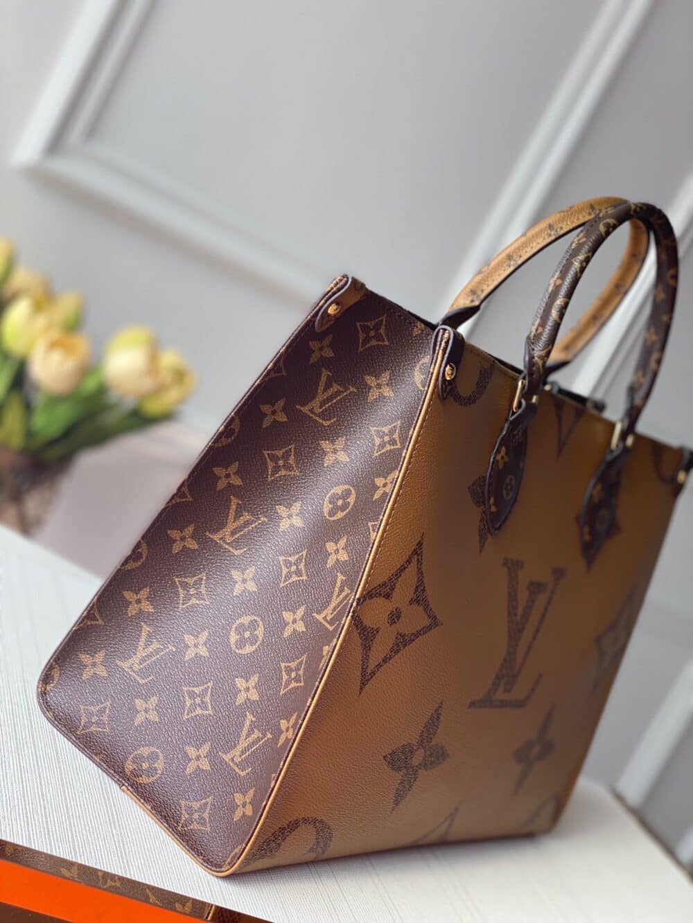 GIFT SET: LOUIS VUITTON ONTHEGO MM 35CM & LONG DOUBLE ZIPPER WALLET - Image 3