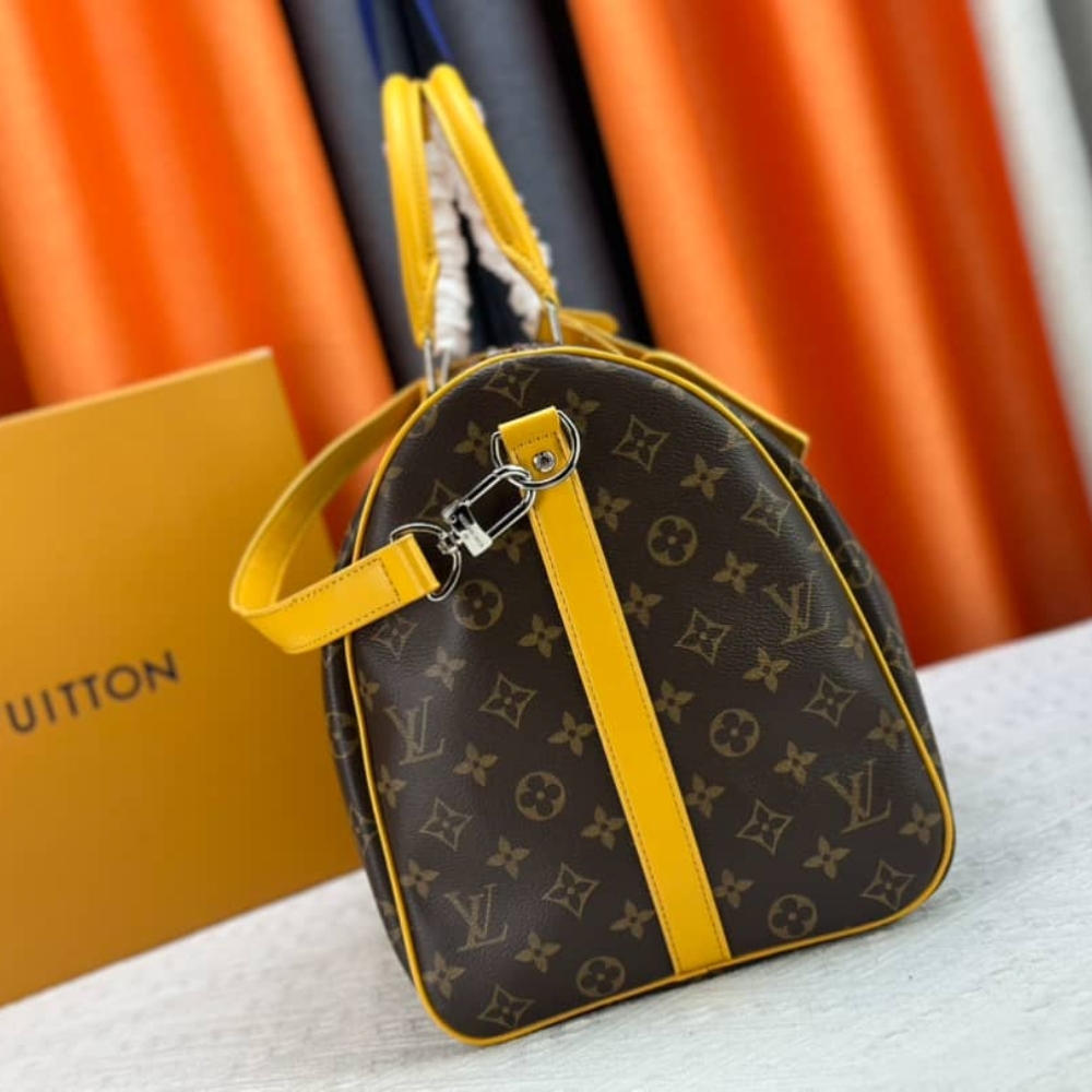 Louis Vuitton Keepall Bandoulière 50 Yellow 50Cm M46771 - Image 4