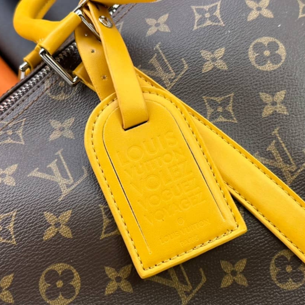 Louis Vuitton Keepall Bandoulière 50 Yellow 50Cm M46771 - Image 7