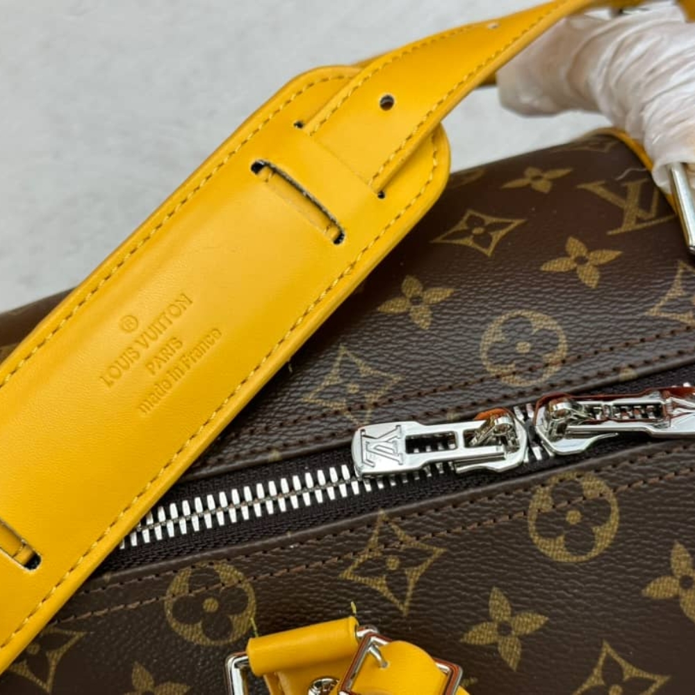 Louis Vuitton Keepall Bandoulière 50 Yellow 50Cm M46771 - Image 8