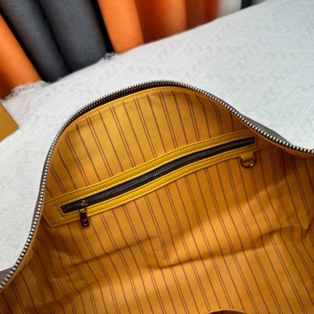 Louis Vuitton Keepall Bandoulière 50 Yellow 50Cm M46771 - Image 9