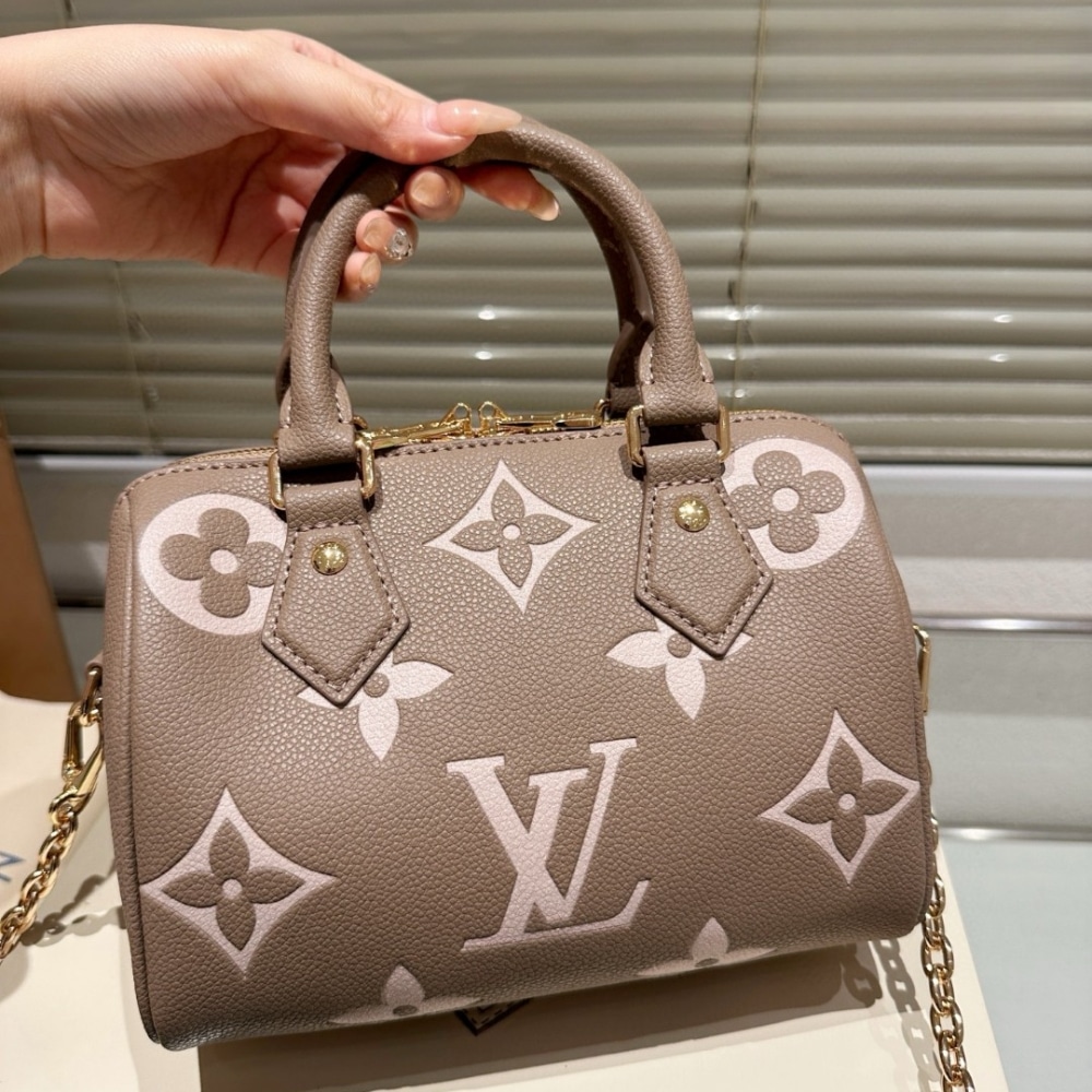 LOUIS VUITTON SPEEDY BANDOULIÈRE 20 TOURTERELLE GRAY 20CM M46575 - Image 3