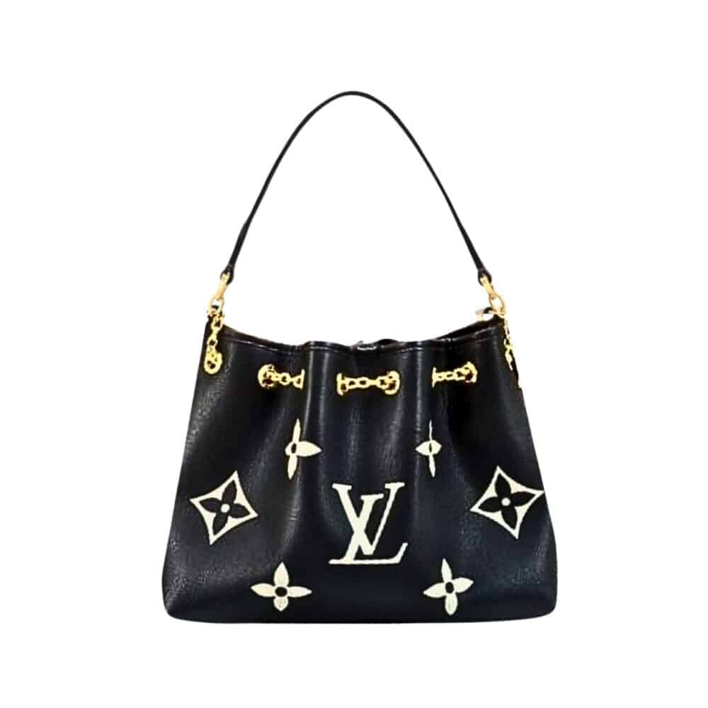 LOUIS VUITTON SUMMER BUNDLE BAG BLACK 28CM