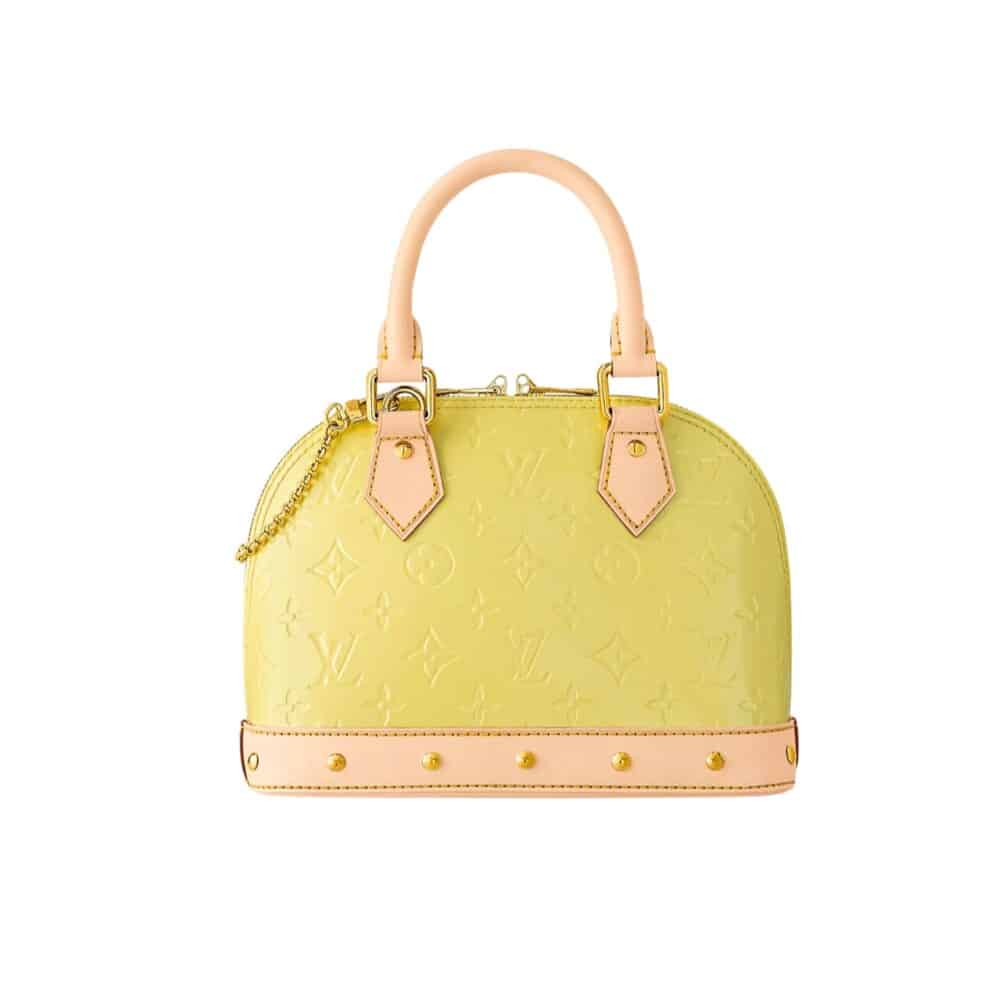 LOUIS VUITTON ALMA BB CHIC AND YELLOW 18CM M24063