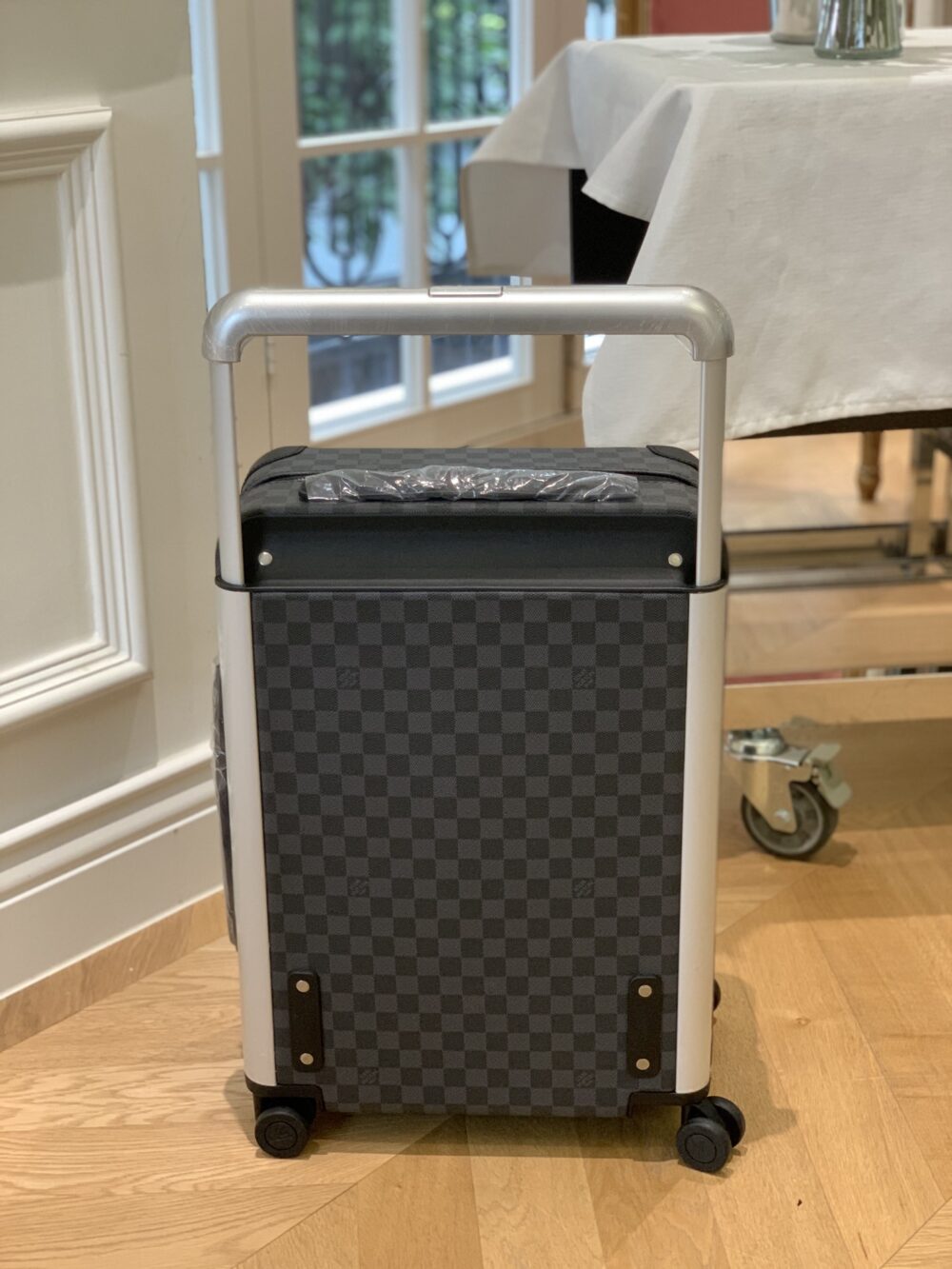 LOUIS VUITTON HORIZON 55 SUITCASE DAMIER GRAPHITE CANVAS BLACK 55CM N23209 - Image 5