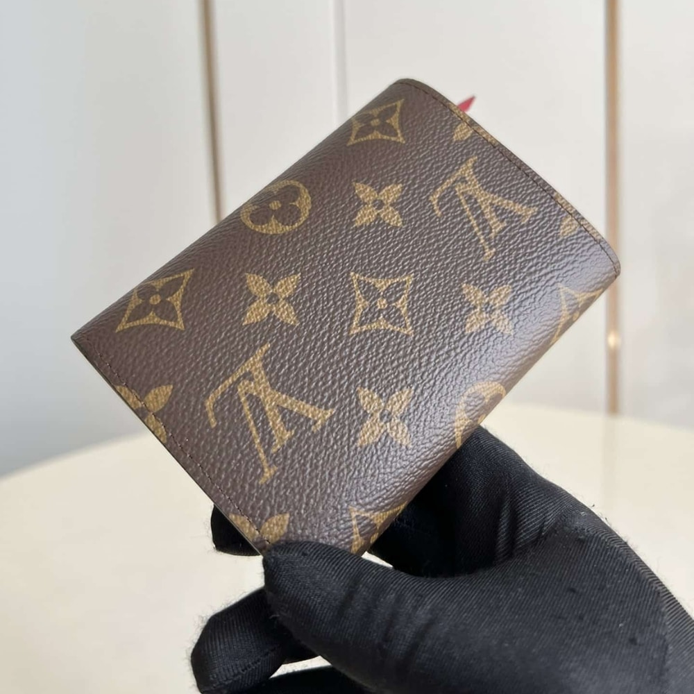 LOUIS VUITTON VICTORINE WALLET BROWN 12CM M62472 - Image 6