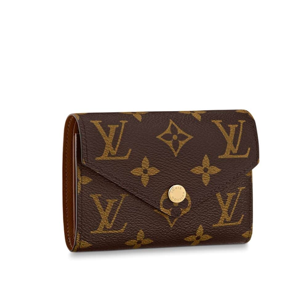 LOUIS VUITTON VICTORINE WALLET BROWN 12CM M62472