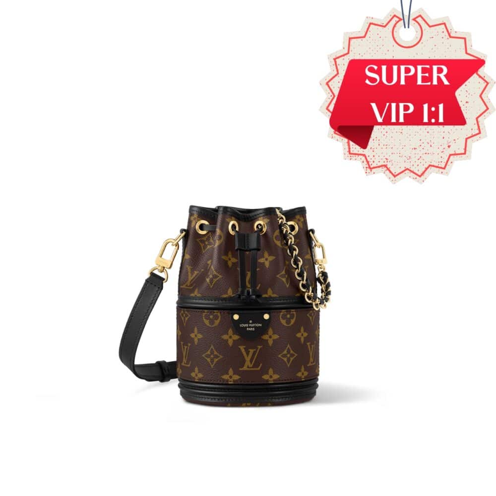 [SUPER VIP 1:1] LOUIS VUITTON CANOÉ MONOGRAM COATED CANVAS BROWN 14CM M83480