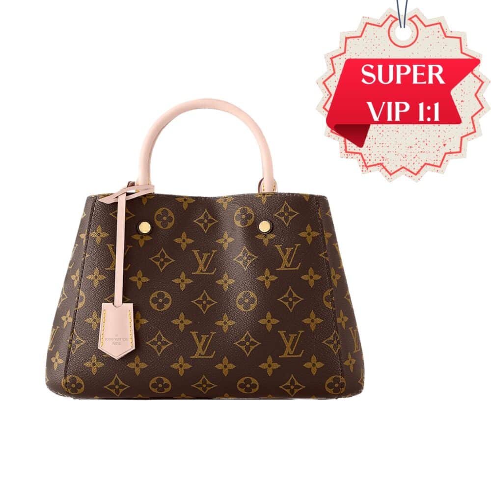 [SUPER VIP 1:1] LOUIS VUITTON MONTAIGNE BB MONOGRAM CANVAS BROWN 29CM M41055