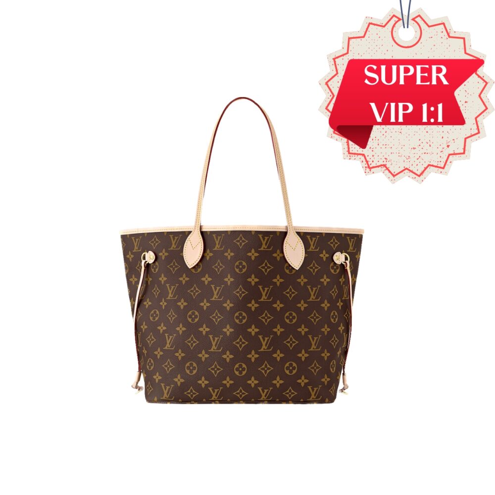 [SUPER VIP 1:1] LOUIS VUITTON NEVERFULL BROWN AND RED MM 32CM M41178