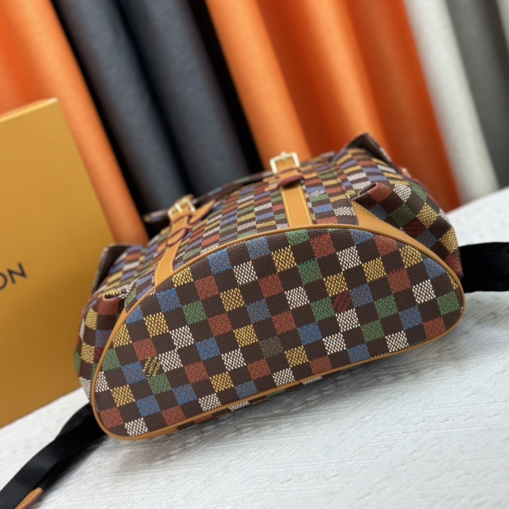 LOUIS VUITTON CHRISTOPHER MM BACKPACK MULTICOLOR 44CM N00163 - Image 5