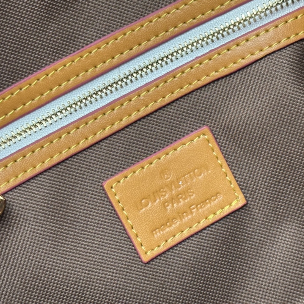 LOUIS VUITTON KEEPALL BANDOULIÈRE 50 LEATHER TRIM MUTICOLOR 50CM - Image 8