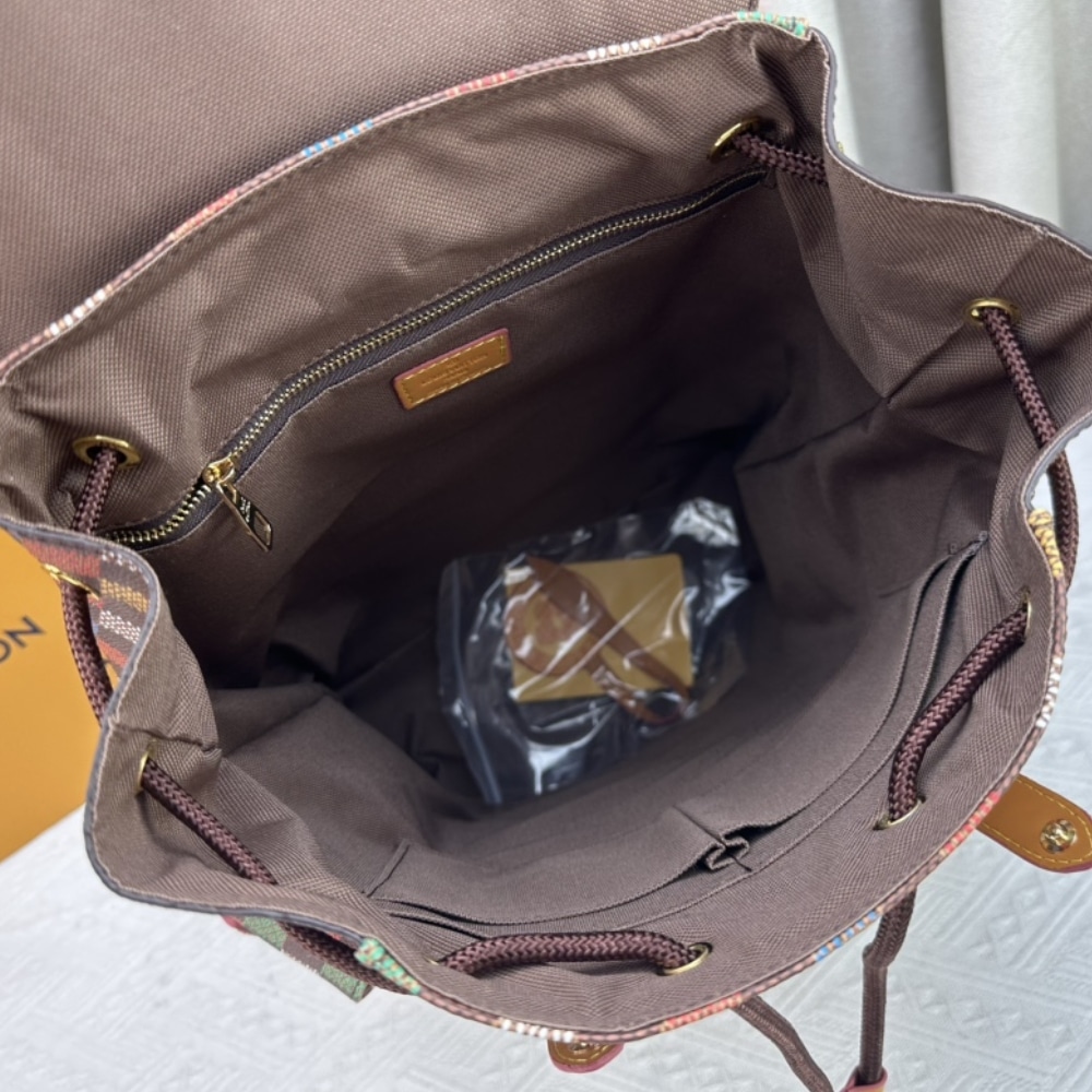 LOUIS VUITTON CHRISTOPHER MM BACKPACK MULTICOLOR 44CM N00163 - Image 9