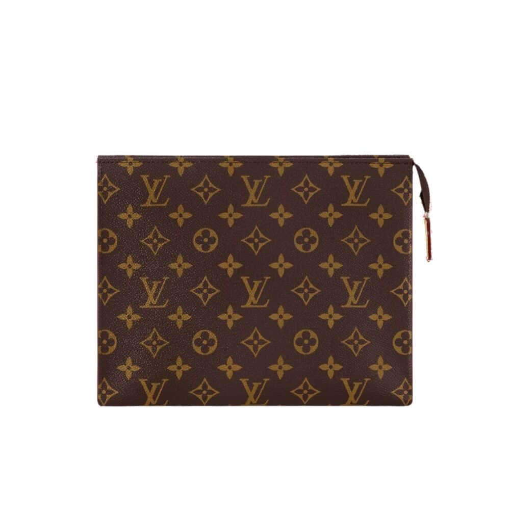 LOUIS VUITTON TOILETRY POUCH MONOGRAM BROWN 27CM