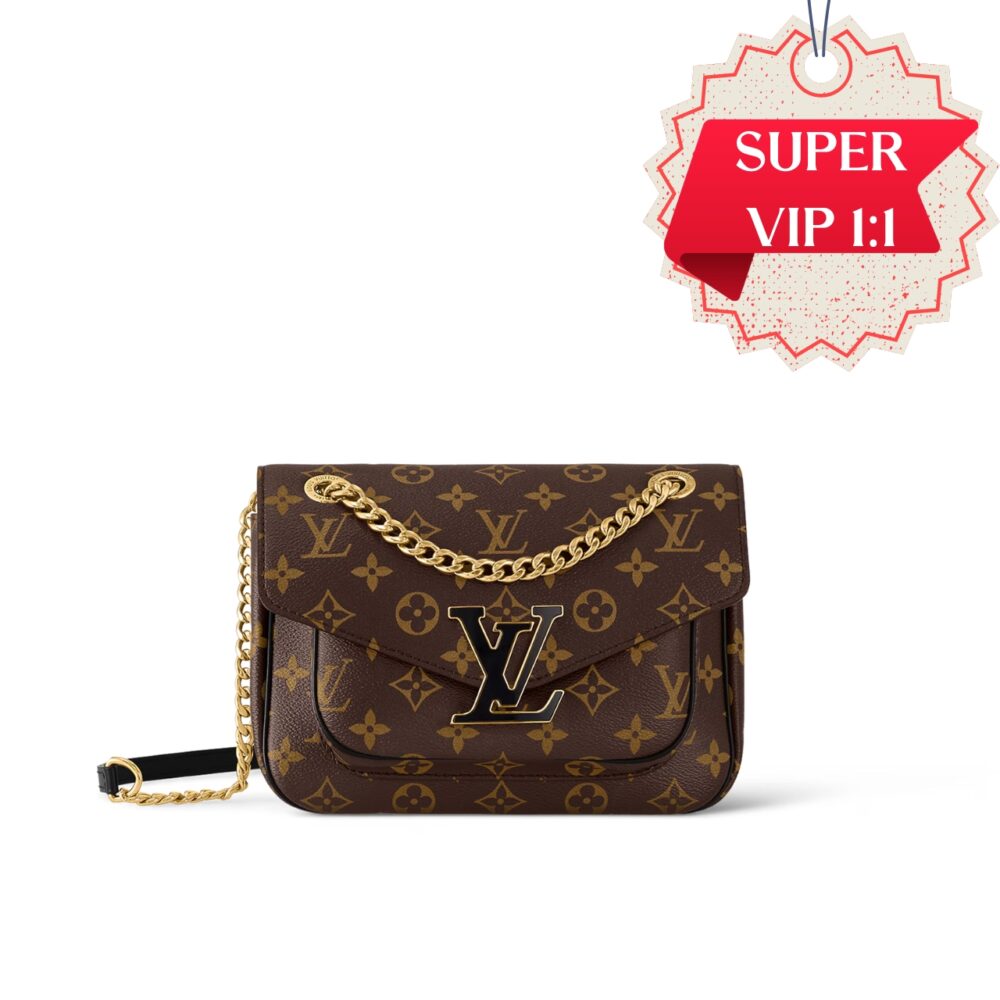 [SUPER VIP 1:1] LOUIS VUITTON PASSY BAG MONOGRAM COATED CANVAS 22CM M45592