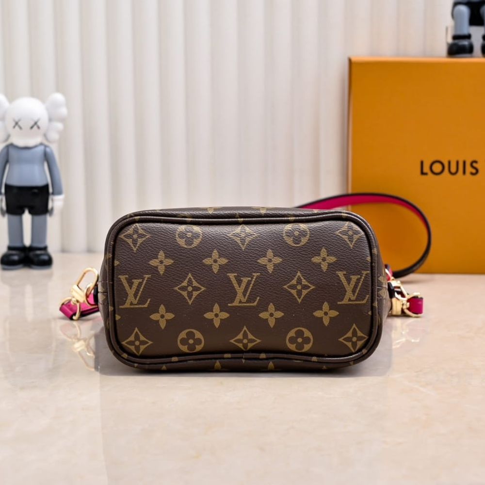 Louis Vuitton Neverfull Bandoulière Inside Out Bb Monogram Rose 20Cm M12106 - Image 4