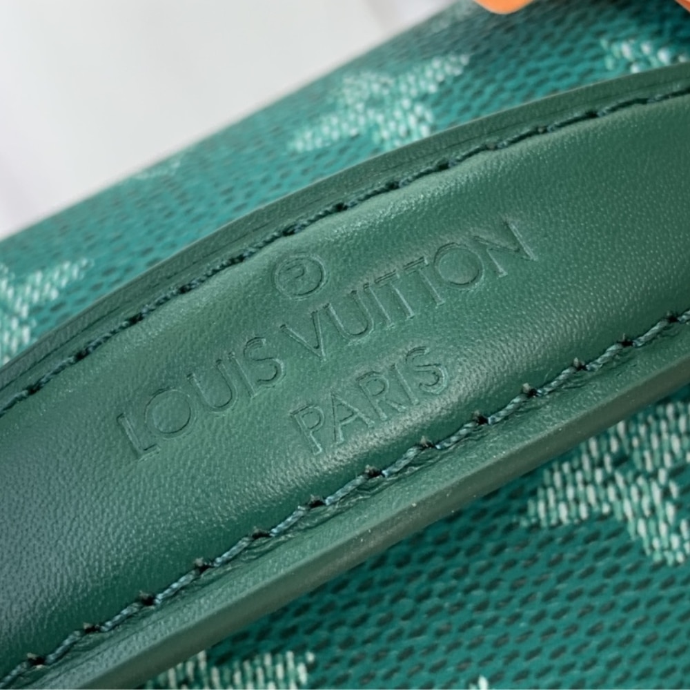 LOUIS VUITTON RUSH BUMBAG GREEN 30CM M12867 - Image 6