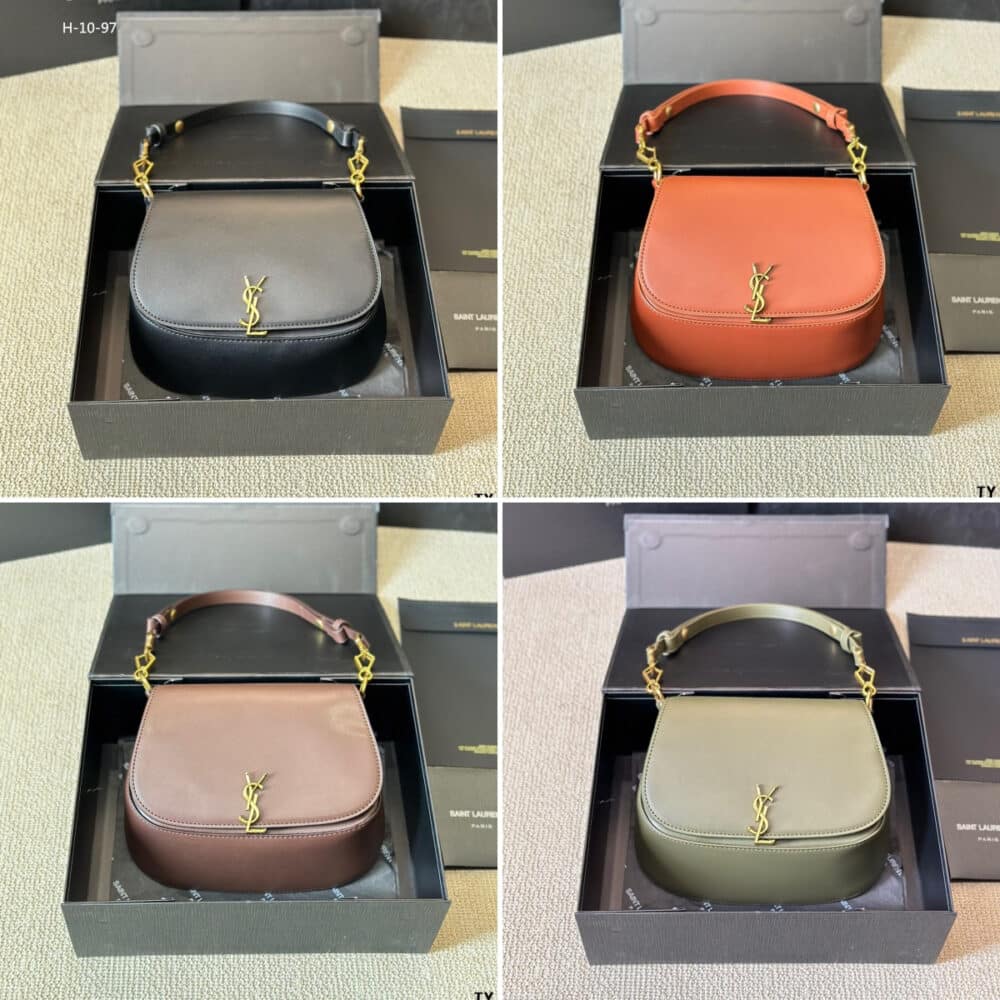 SAINT LAURENT VOLTAIRE TOP HANDLE IN BOX ORANGE 20CM 8008460SX0W1000 - Image 7