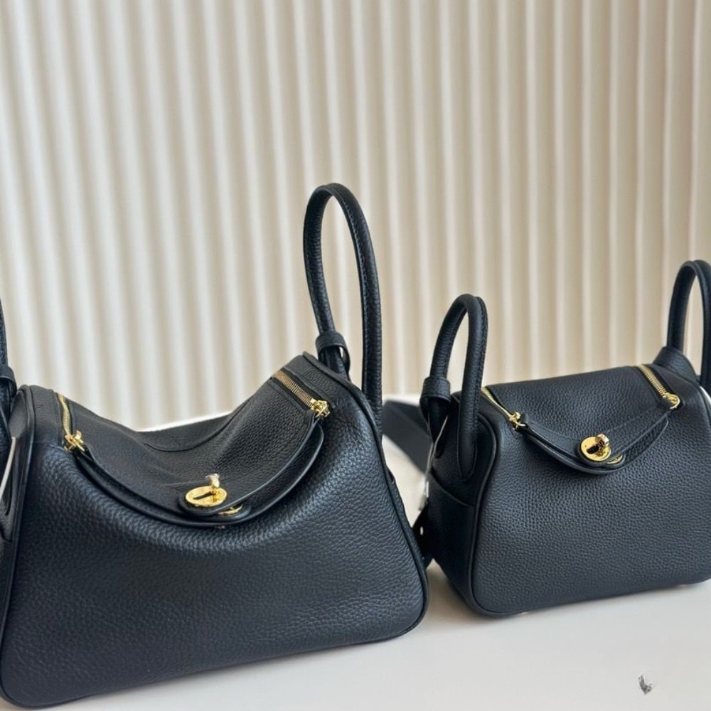 HERMES LINDY 26 BAG BLACK 26CM - Image 3