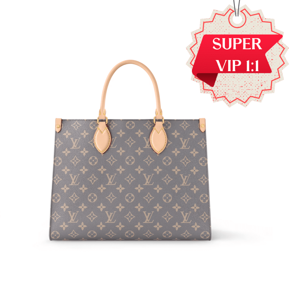 [SUPER VIP 1:1] LOUIS VUITTON ONTHEGO MM TRIANON GREY 35CM M12415